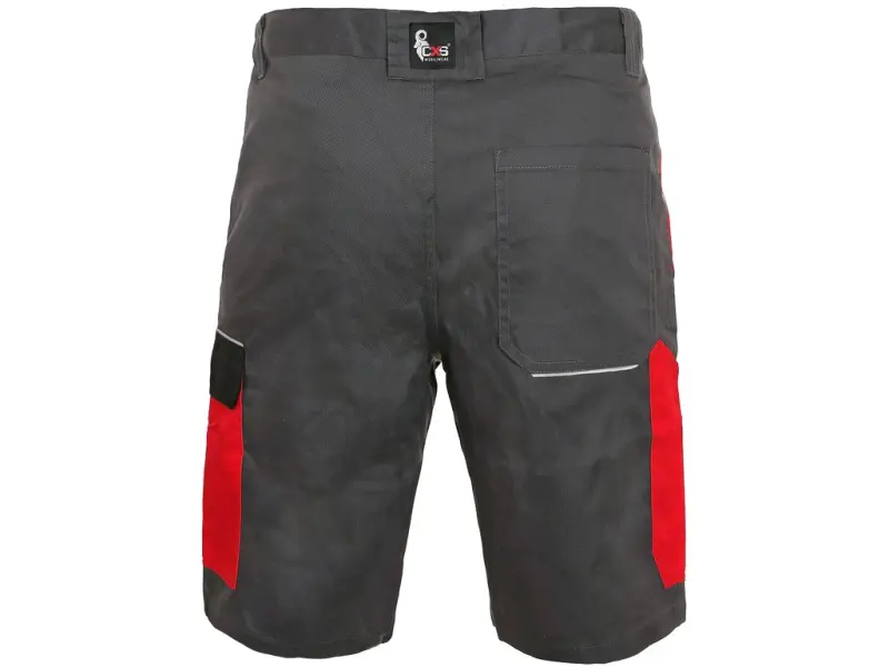 Kraťasy CXS PHOENIX ZEFYROS, pánské, šedo-červené, vel. 48